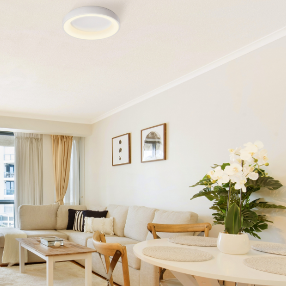 LED Світильник настінно-стельовий 72W 2700-6000К 220V кільцевий VLE-ERC-72W Videx Житомир