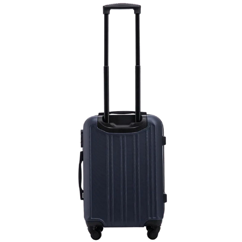 Валіза пластикова WINGS HRR01 мала 55 см темно-синя Київ - фото 3