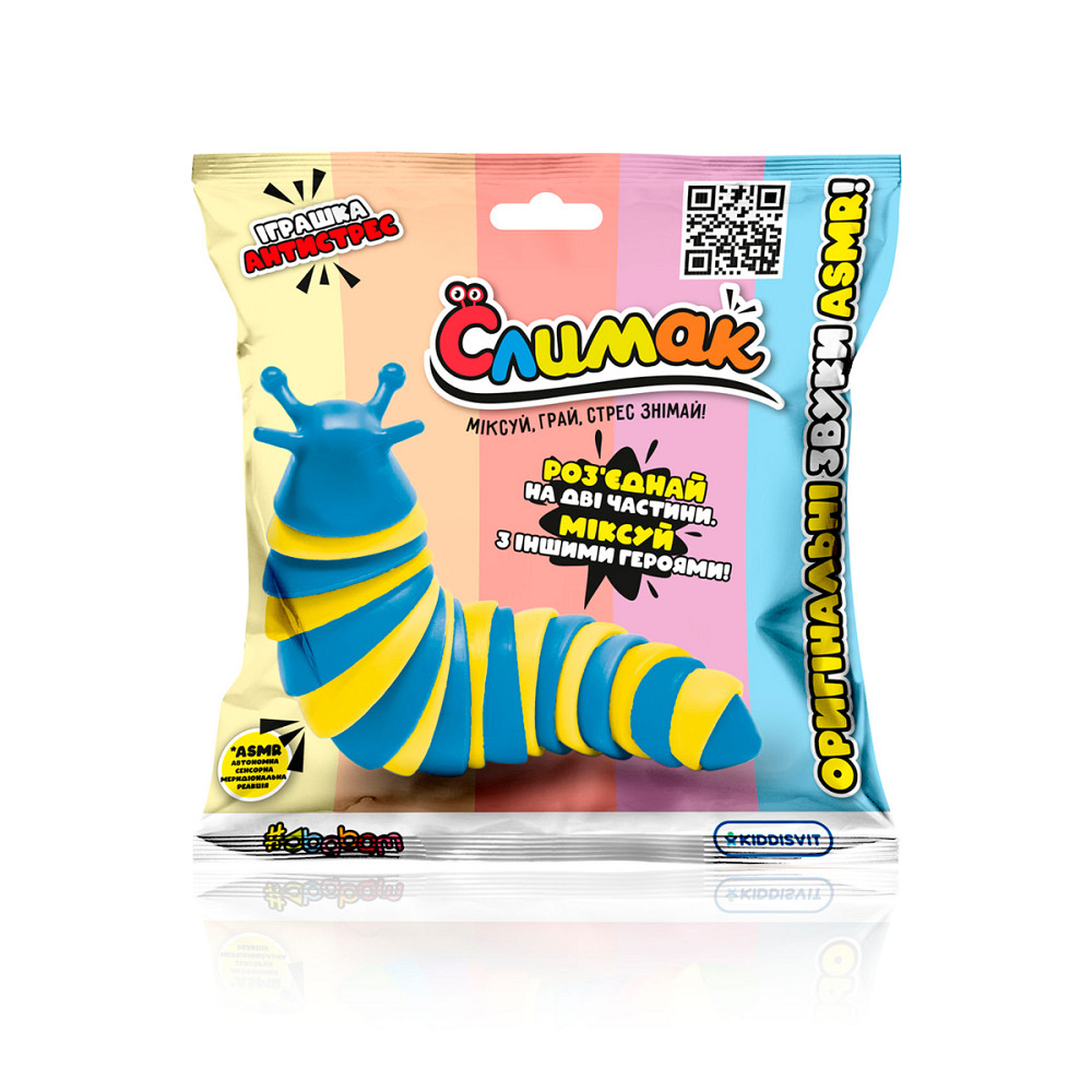 Колекційна іграшка-антистрес – Слимак Днепр - изображение 1