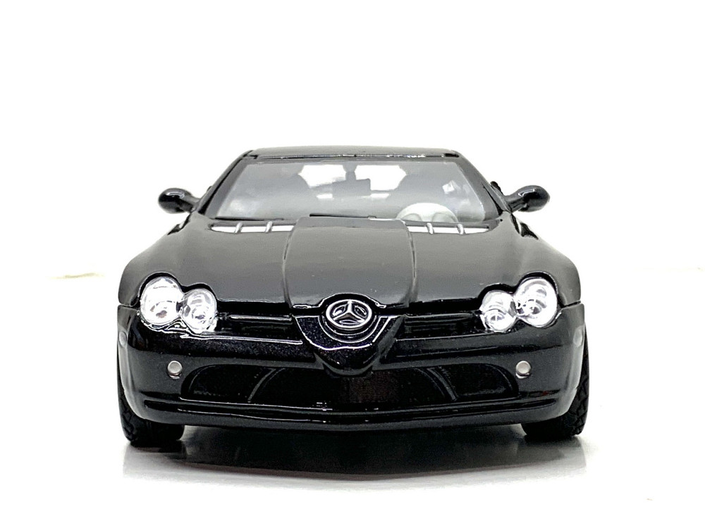 Машина Автосвіт Mercedes slr інерційна відчиняються двері капот 19см Чорний (AP-1898) Чернігів - фото 8