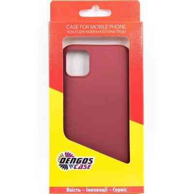Чехол для мобильного телефона Dengos Carbon iPhone 11, red (DG-TPU-CRBN-35) (DG-TPU-CRBN-35) Винница