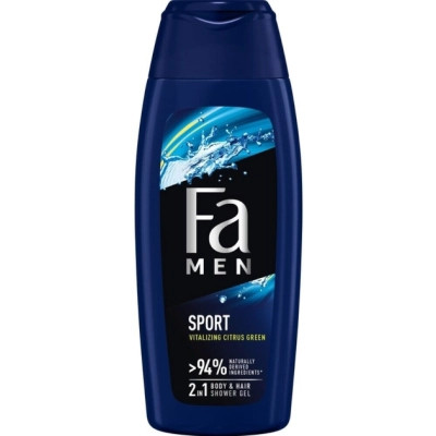 Гель для душу Fa Men Sport Shower Gel 400 мл (3838824142296) Вінниця - фото 1