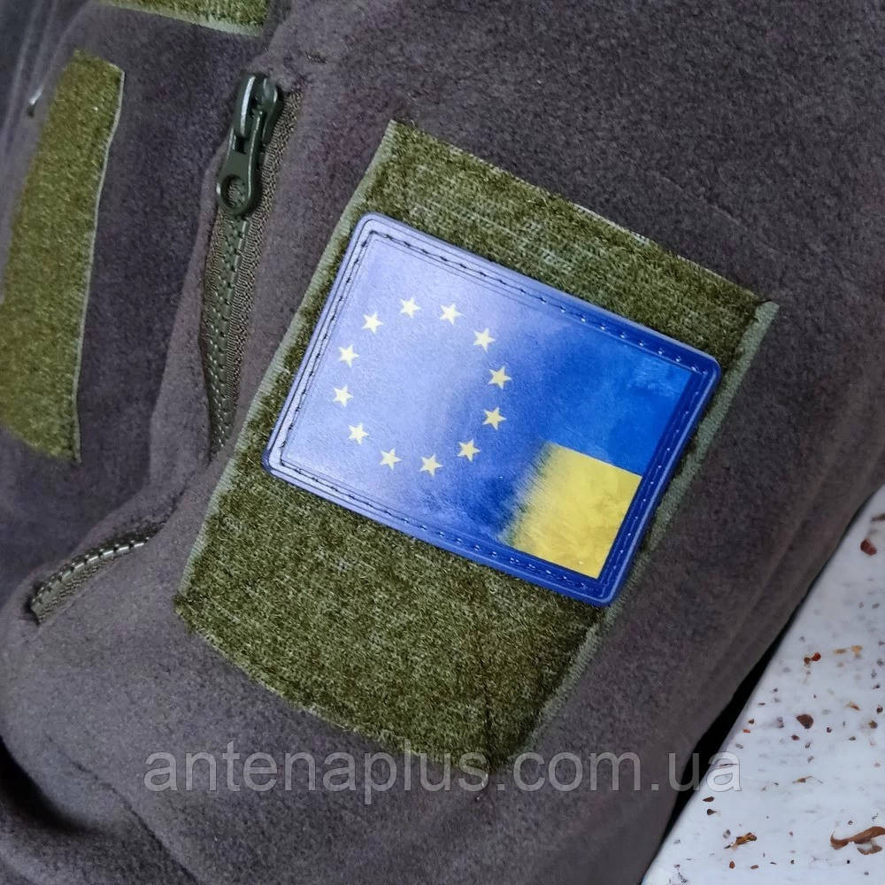 Флаг ЕС и Украина шеврон / патч Киев - изображение 3