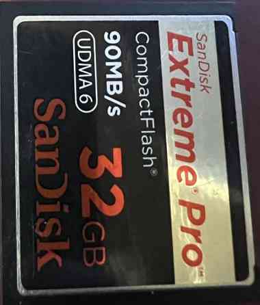 Мапа Пам'яті Compact Flash 32Gb. SanDisk Київ