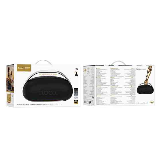 Портативна колонка HOCO HT2 Melody portable BT speaker Black Одеса