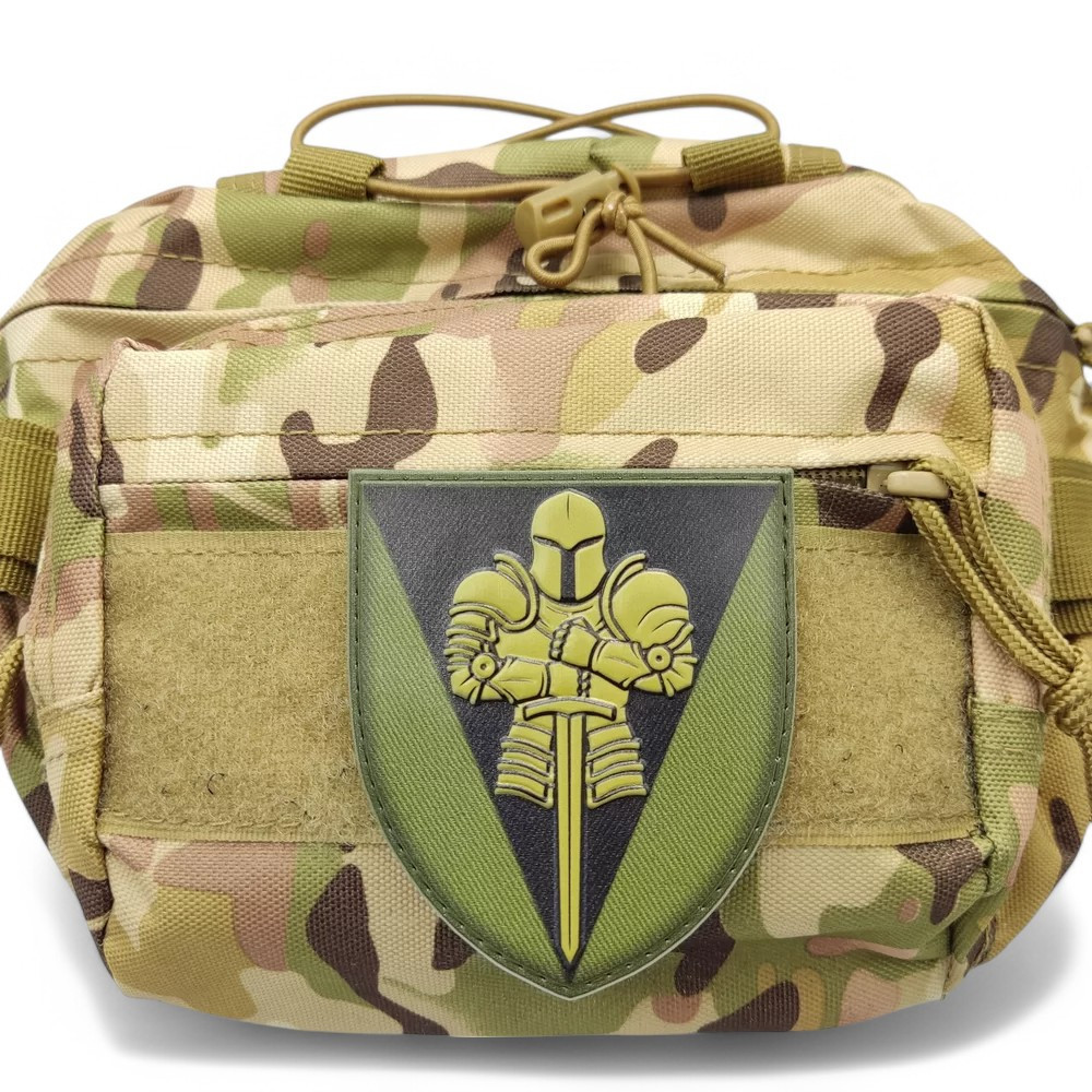 Патч / шеврон ЗСУ 17 окрема танкова бригада ОК Схід польовий об'ємний Запоріжжя - фото 2