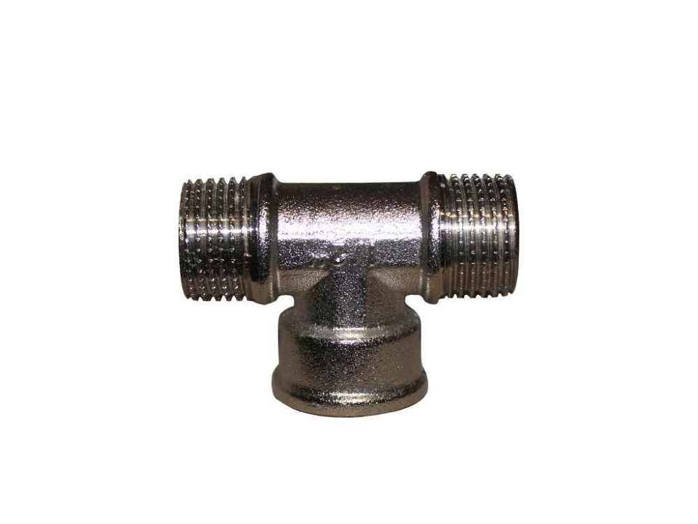 Трійник нік 1/2 звз ТМ FITTINGS   Solmir Київ - фото 1