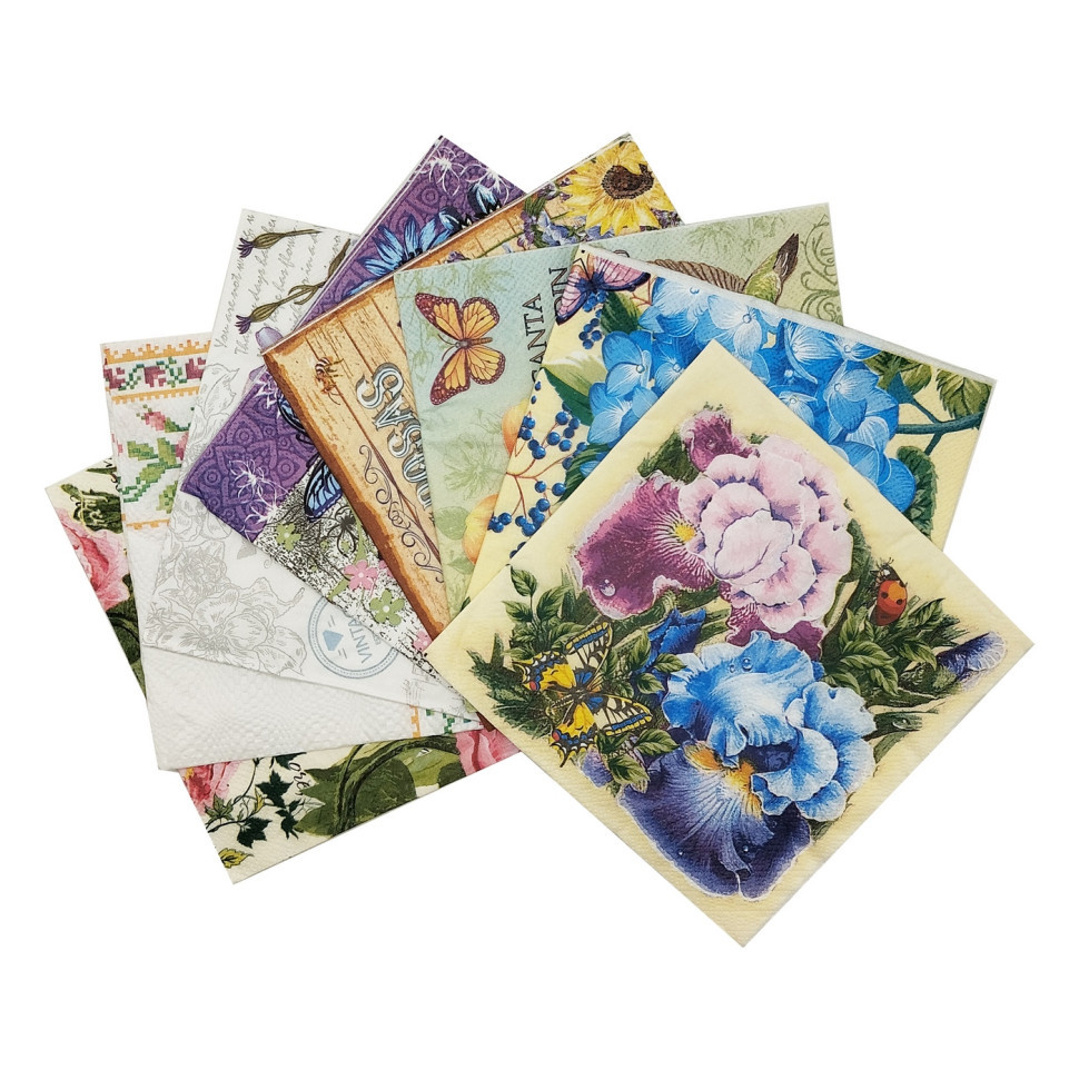 Серветки для декупажу Luxy DN-001, 33х33 см, 3 шари, 1 шт Вінниця - фото 1