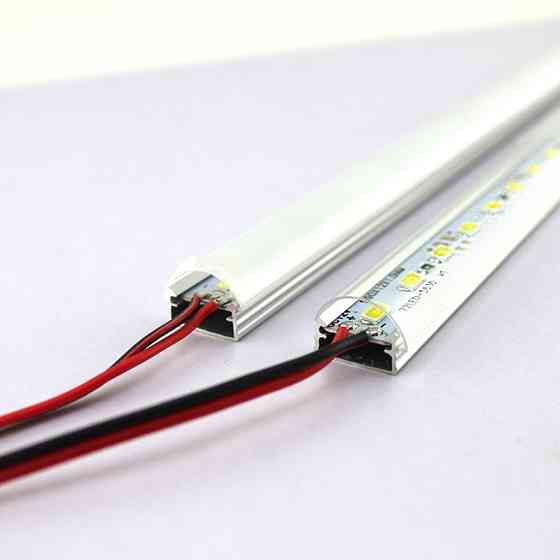 Світлодіодна стрічка на алюмінієвій основі 12 V 12.5 см 5730SMD червона Харків