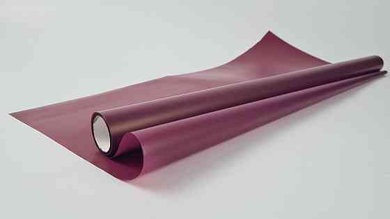 Калька для квітів рулон 8 м тонований матовий (77) (h660) No813 бордовий (1 шт.) Харків