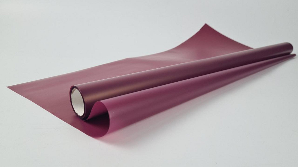 Калька для квітів рулон 8 м тонований матовий (77) (h660) No813 бордовий (1 шт.) Харків - фото 1