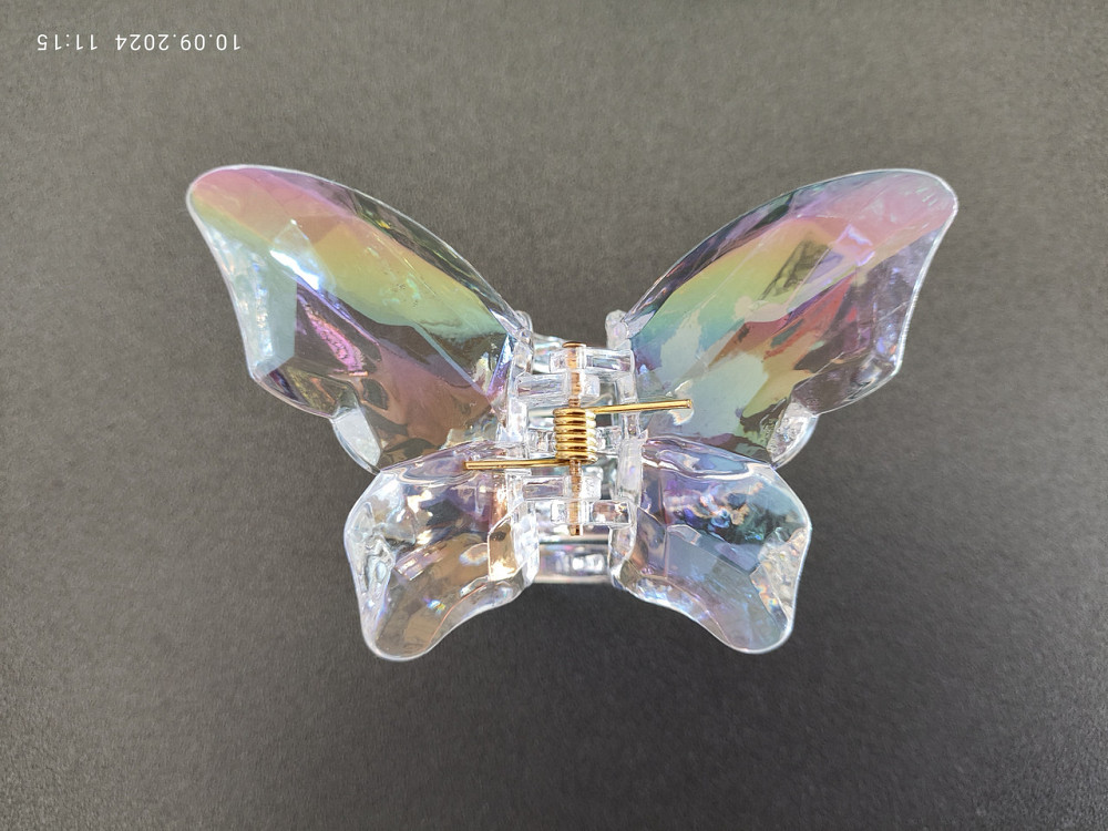 Заколка-крабік метелик Сміла - фото 1