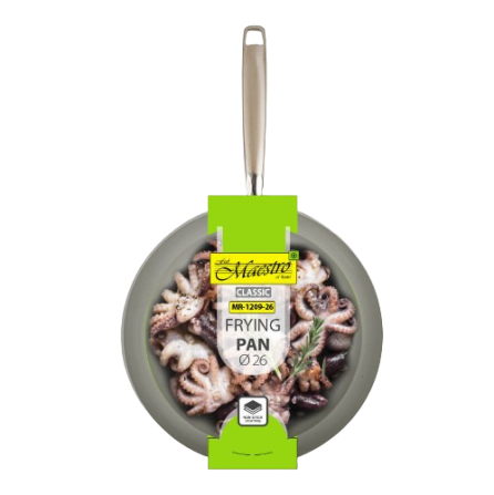 Сковорідка з кришкою а/п Ceramic MR-1209-26 New Maestro Житомир - изображение 10