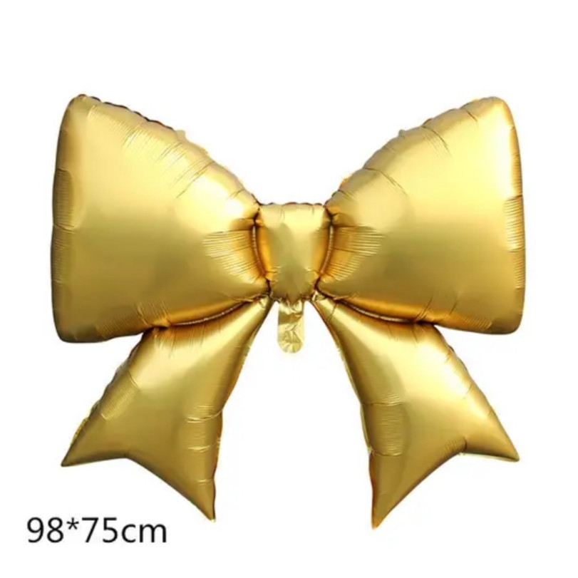 Бант золотий 90 см кулька фольгована Київ - фото 2