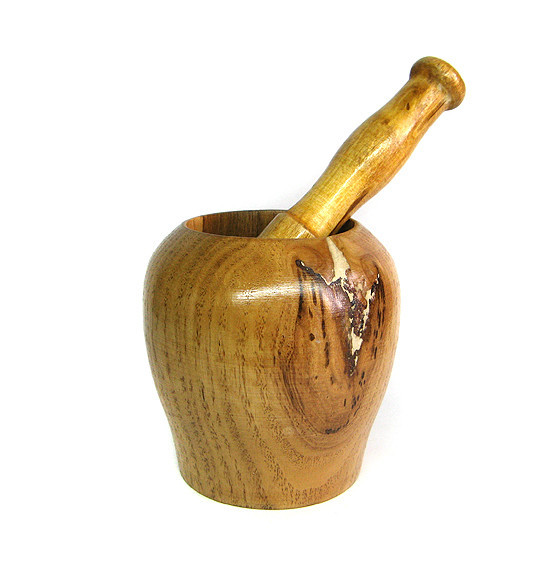 Ступка деревянная с пестиком Киев - изображение 1