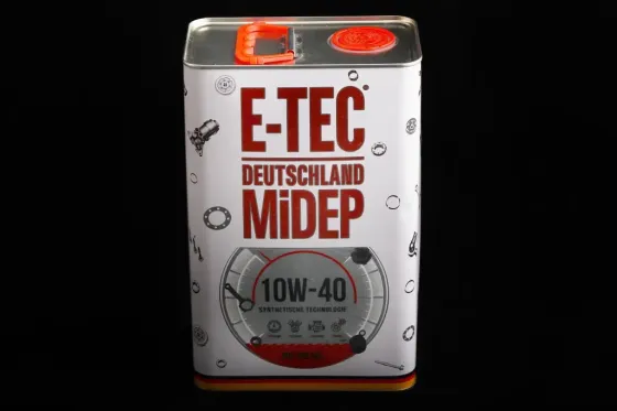 Масло дизельное 10W-40 E-Tec метал. канистра CI-4/CF  4л/3.52кг Винница