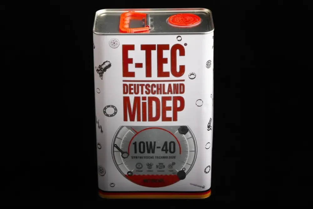 Масло дизельное 10W-40 E-Tec метал. канистра CI-4/CF  4л/3.52кг Винница - изображение 1