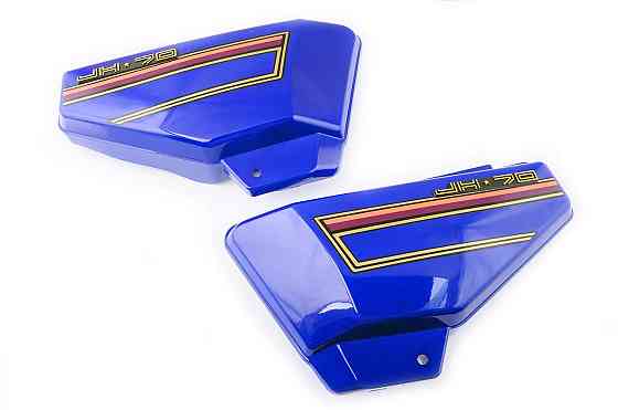 Пластик мотоцикл Альфа бічна пара на бардачок (сині) Мукачево