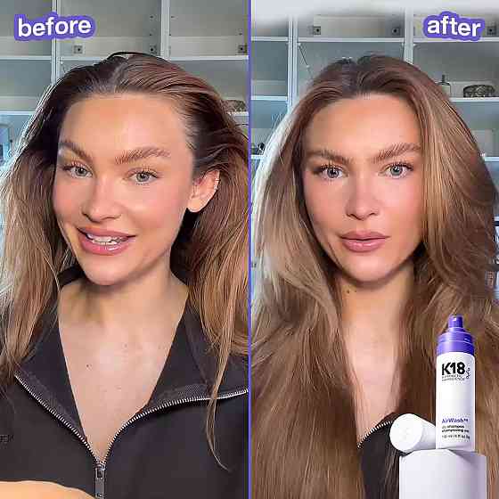 Сухой шампунь K18 AirWash — уменьшает жирность и устраняет запахи / 118 мл Славянск