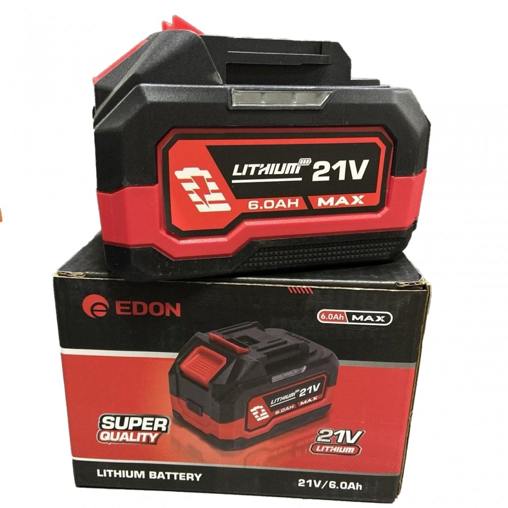 Аккумуляторная батарея Edon ED-21V 6.0Ah Киев - изображение 1