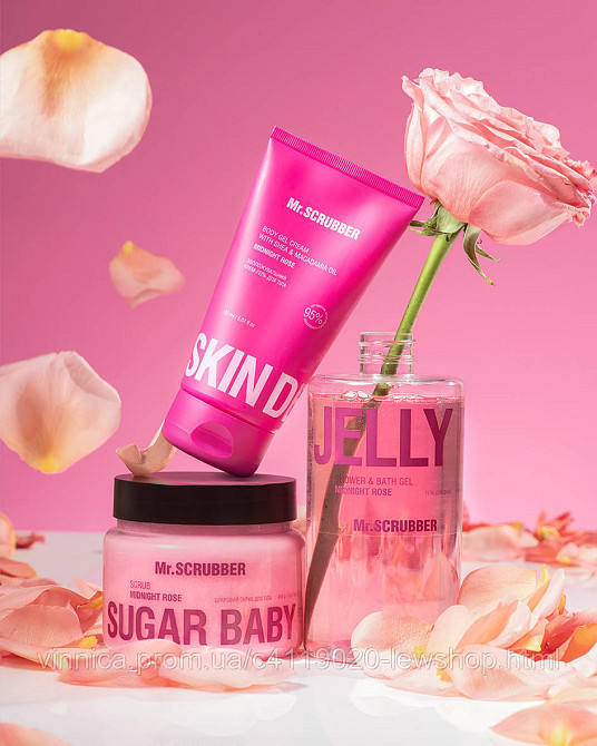 Гель для душу Jelly Bubbles Midnight Rose Mr.SCRUBBER 500 мл Черновцы - изображение 2
