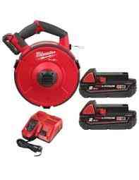 Пристрій акумуляторний для протягування кабелю MILWAUKEE, M18 FPFT-202 ST Set, 36м (зарядний пристрій M12-18 FC, 2 акумулятори M Одеса