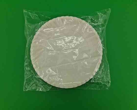 Тарелка бумажная белая D-25.5 см (50)*1 (50 шт) Харьков