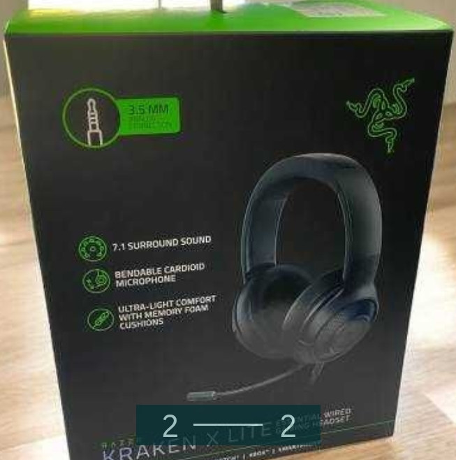 Наушники: Razer Kraken X Lite. Харьков - изображение 1