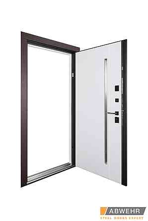 Двери уличные, модель 537 AVENUE Венге/Белый ТЕРМОРАЗРЫВ 3 контура уплотнения 860 Киев