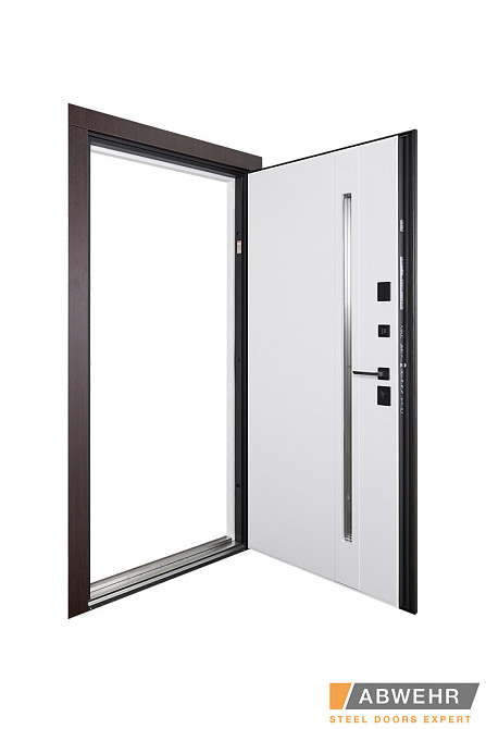 Двери уличные, модель 537 AVENUE Венге/Белый ТЕРМОРАЗРЫВ 3 контура уплотнения 860 Киев - изображение 3