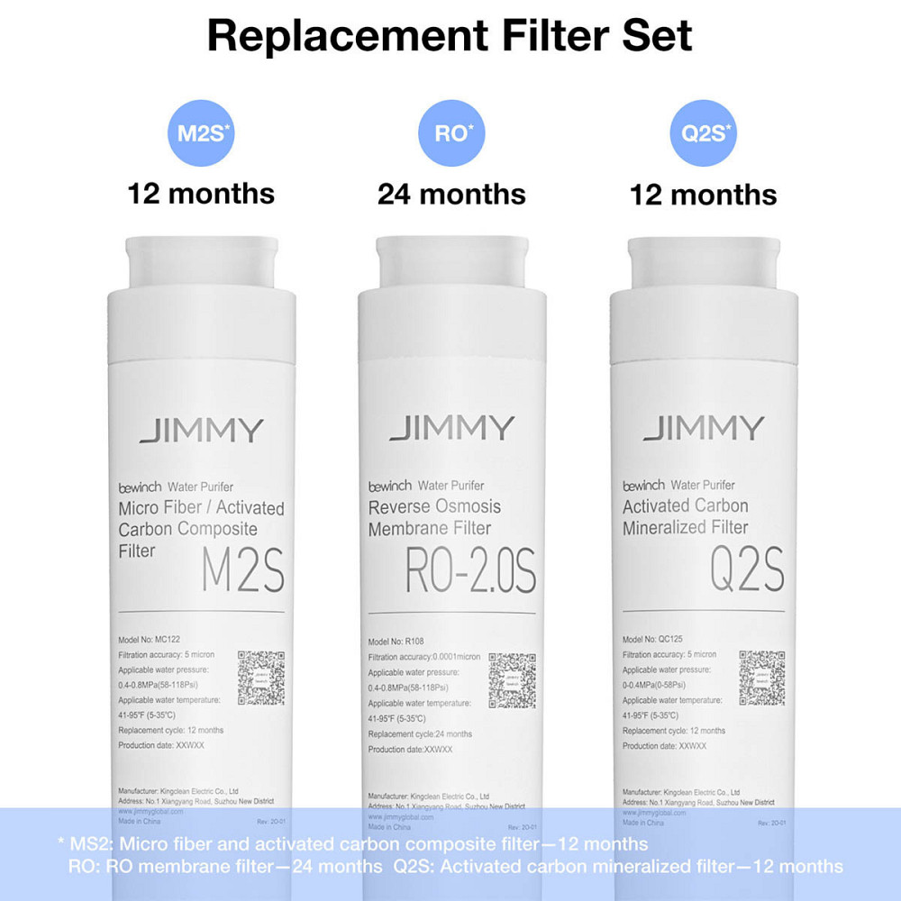 Фільтр для очисника води Jimmy Ro-2.0S для Jimmy R9 (2-Reverse Osmosis) (B0004700097R) ( 13691 ) Харків - фото 3