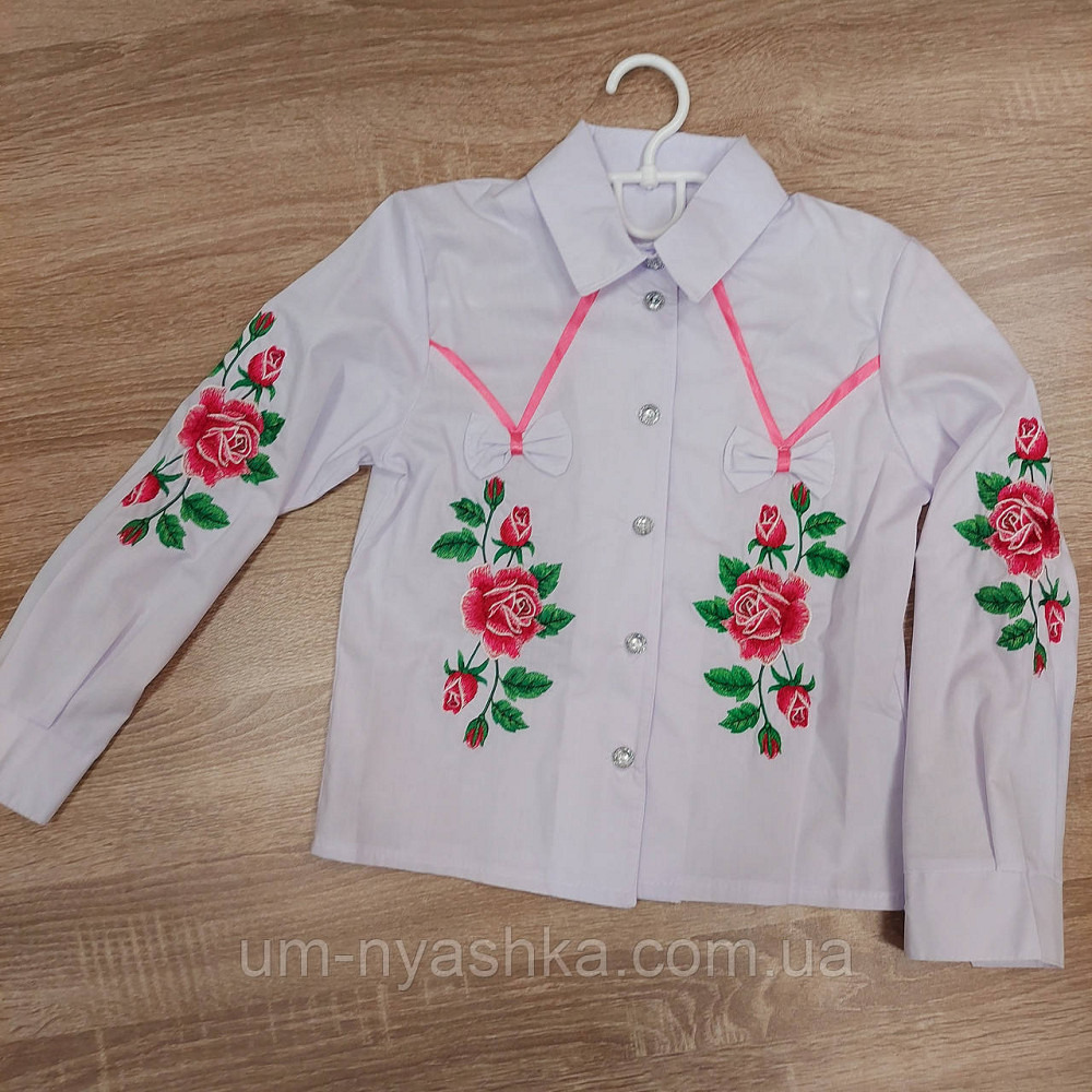 Шкільна сорочка з вишивкою 128-152 Кривий Ріг - фото 2