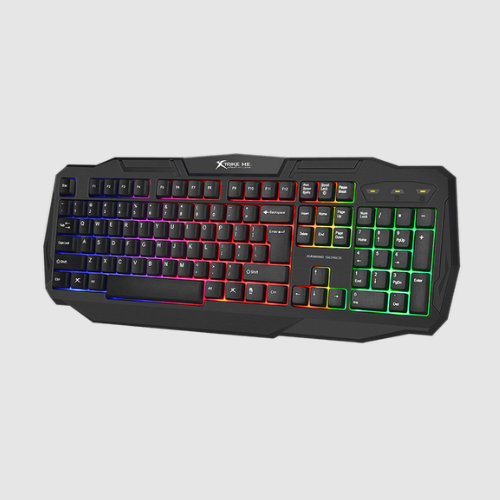 Клавіатура мембранна ігрова XTRIKE KB-509 дротова USB з підсвічуванням чорний Житомир - изображение 3