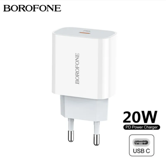 СЗУ Сетевое Зарядное Устройство BOROFONE BA38A Plus, USB-C Днепр