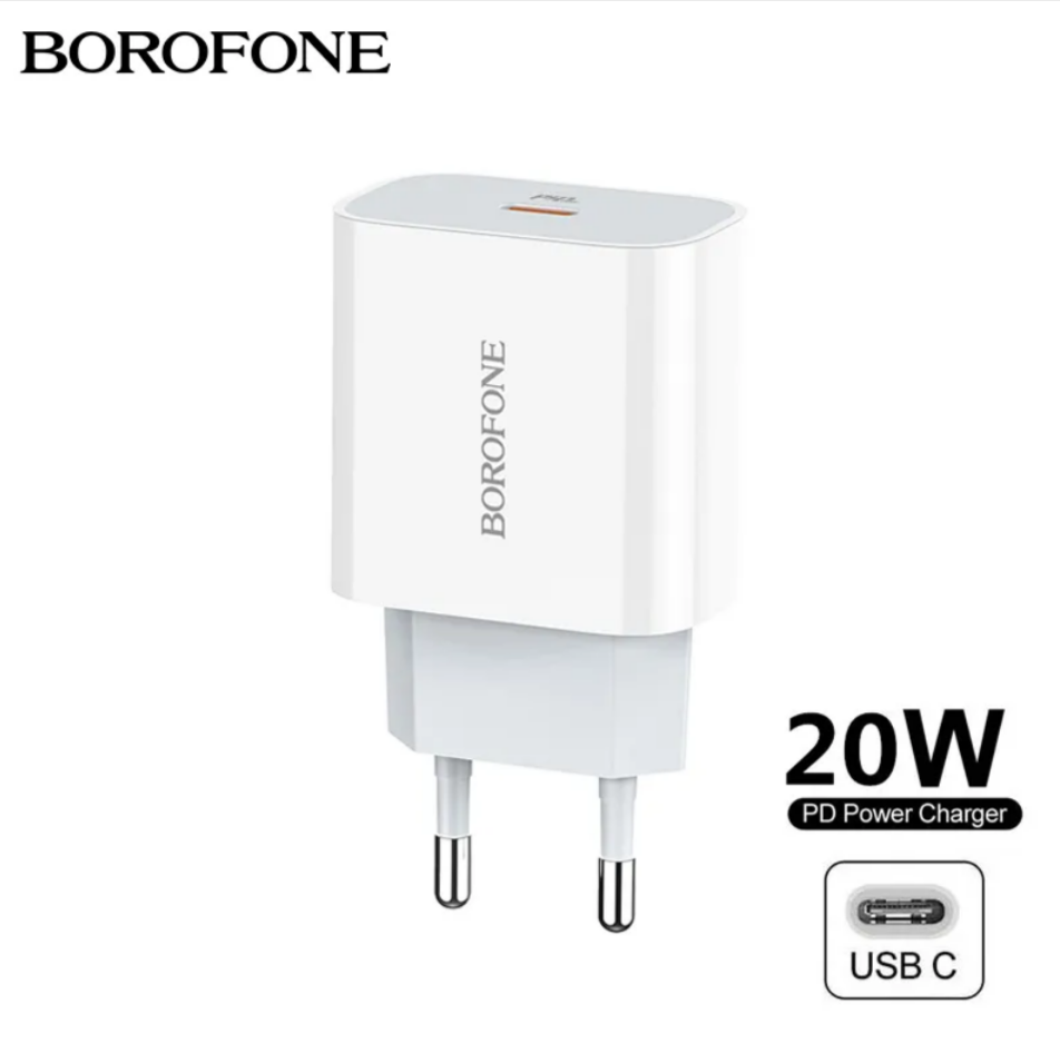СЗУ Сетевое Зарядное Устройство BOROFONE BA38A Plus, USB-C Днепр - изображение 1