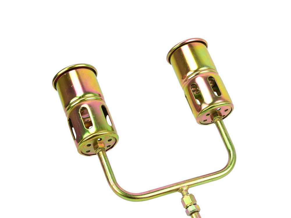 Газовий пальник покрівельних робіт "GeKo" довжиною 85см  на 2 сопла 60мм і шлангом 5,0м Київ - фото 3