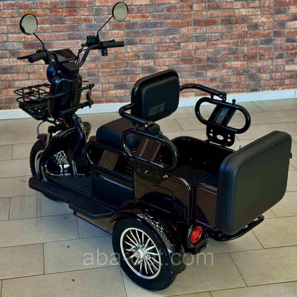 Електричний трицикл з кузовом CORSO PROTEX S 1200W-72V-23Ah шини 10"-10" купити в інтернет-магазині Одеса - фото 6