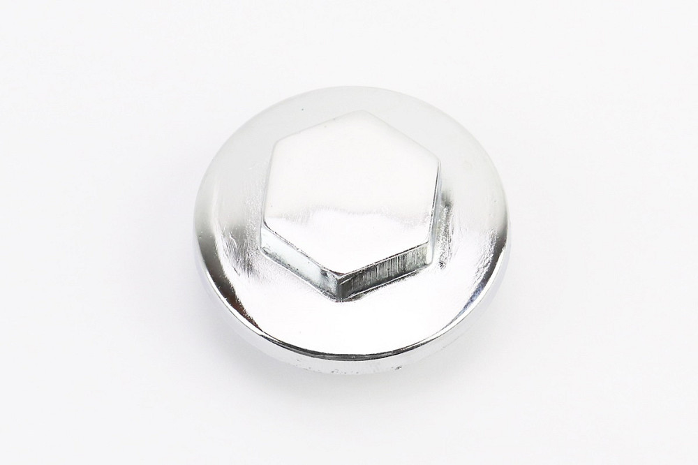 Кришка головки циліндра де клапан СВ (різьба 35мм), ХРОМОВИЙ Київ - фото 1