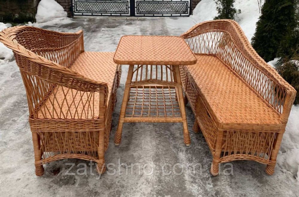 Набір плетений з лози Київ - фото 1