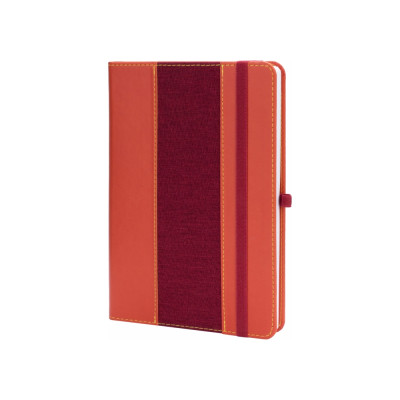 Книга записна Optima А5 COMBI-16, тверда обкладинка, гумка,лінія (O20125-16) Вінниця - фото 1