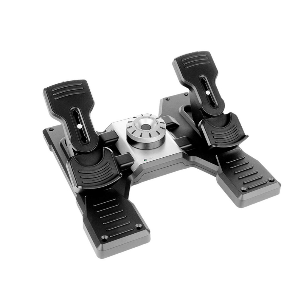 Педалі Logitech G Flight Rudder Pedals (945-000005) чорний/сріблястий Харків - фото 1