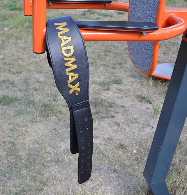 Пояс для важкої атлетики MadMax MFB-999 Restless & Wild Black XL Луцьк - фото 6