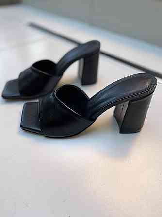 ARLEN Шльопанці жіночі ARLEN Ш-Амина чорні (літо, шкіра натуральна) (4878) Коломия