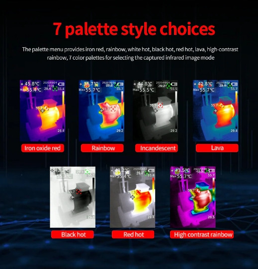 Професійний тепловізор Uni-T Pro 260B  (Оригінал) Київ - фото 6