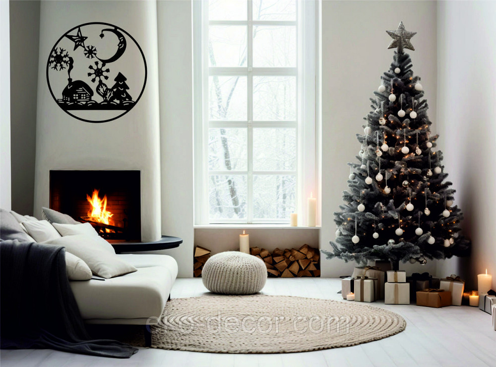 Декоративное настенное Панно «Новый год», Декор на стену Киев - изображение 3