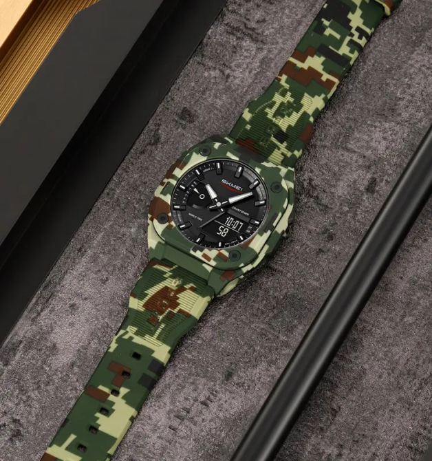 Годинник чоловічий наручний спортивний Skmei 2328 (Камуфляж) Вінниця - фото 5