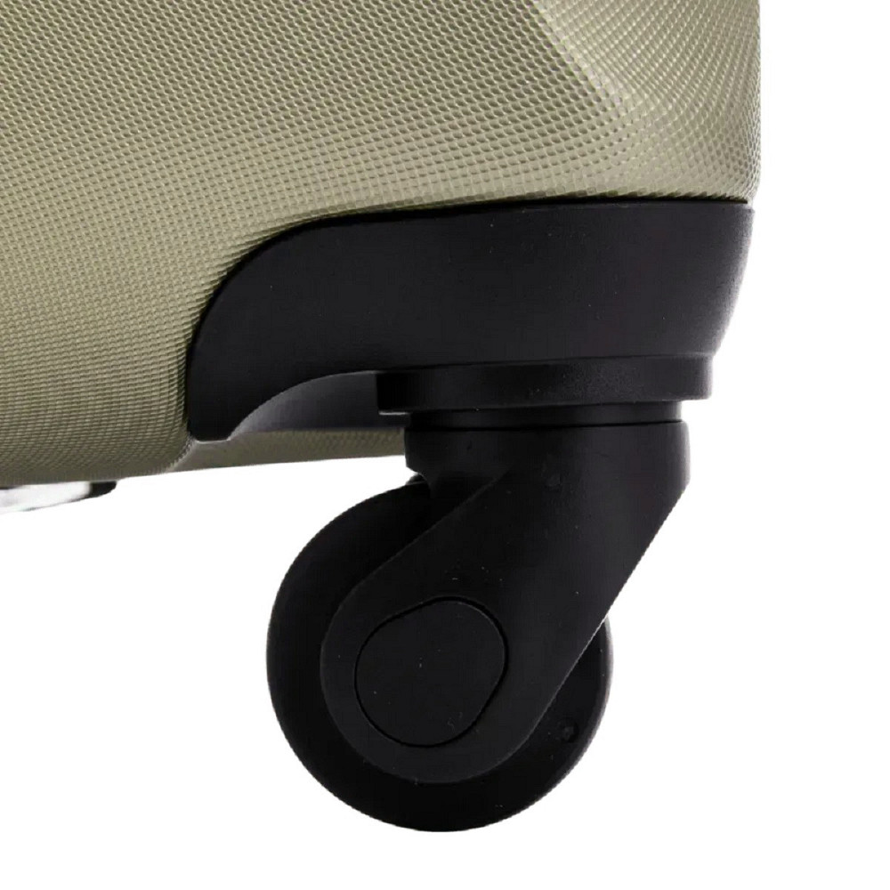 Валіза пластикова WINGS HRR01 велика 75 см шампань Київ - фото 9