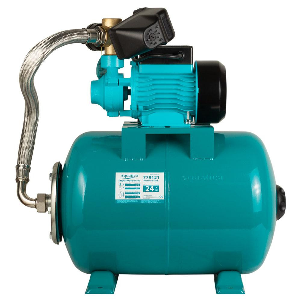 Станція 0.37кВт Hmax 40м Qmax 40л/хв (вихровий насос) 24л Україна AQUATICA (775061/24) Рівне - фото 2