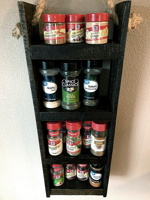 Органайзер для спецій "Баджан" венге Миколаїв - фото 1