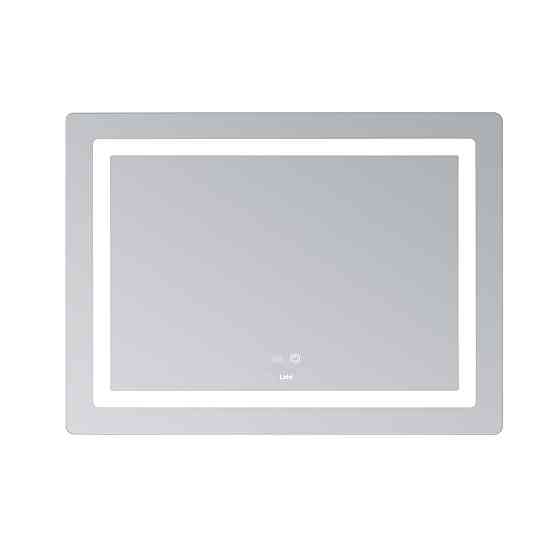 Дзеркало Lidz Kubis (KU2) 900х700 з LED-підсвіткою Touch, з антизапотіванням, з димером, рег. яскравості LD78LF904907048452 Київ